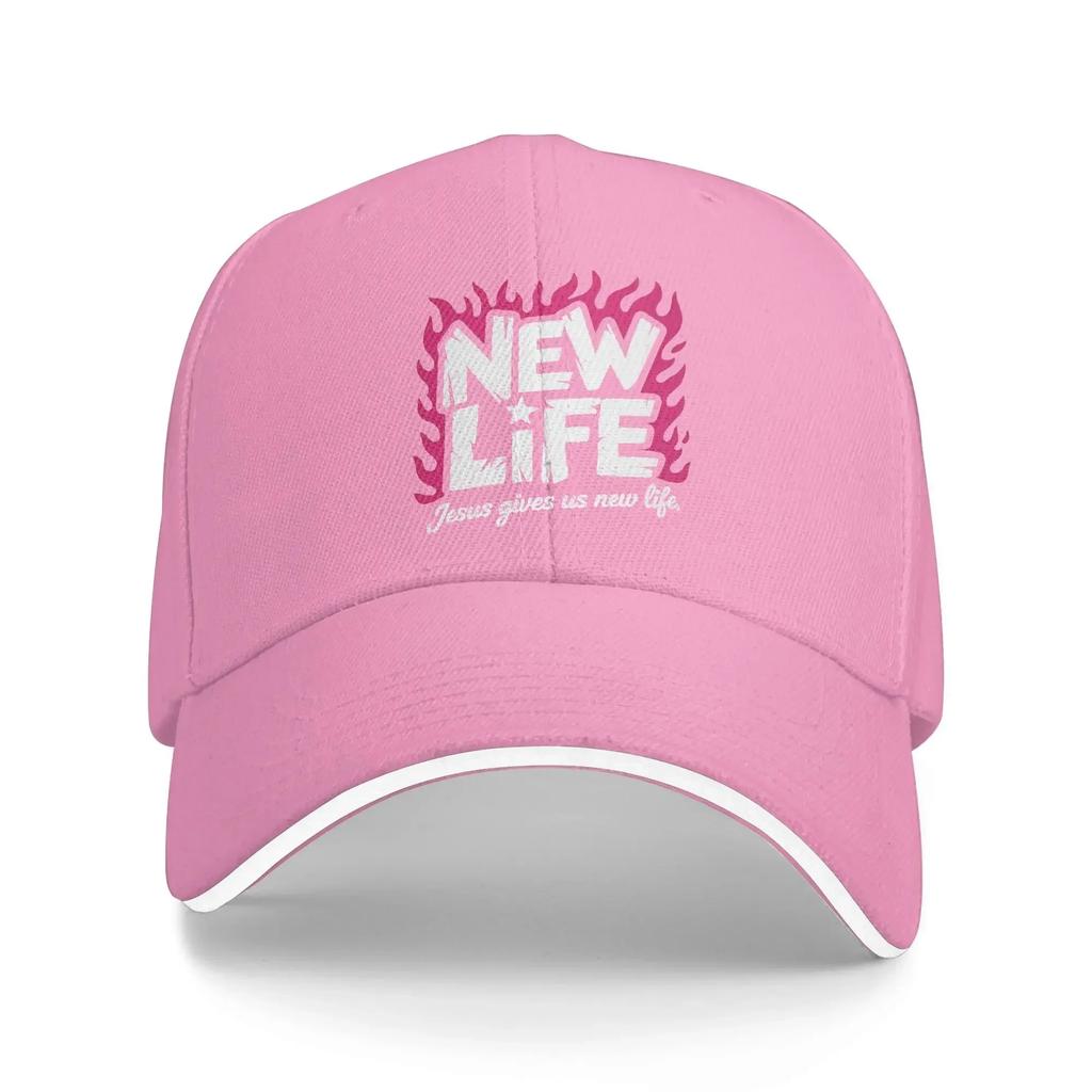New Life Baseball Cap  Y2k Funny Hip Hop Hats Summer Women Men Outdoor Sport Baseball Caps