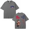 Rapper Bad Bunny Graphic Tshirts Debi Tirar Mas Fotos DTMF Fashion Vintage T Shirt Unisex Women Hip Hop Oversized Cotton Tshirt