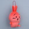 Usaqi Red Chiikawa Head Shaped Pendant Plush Pendant Gift For Kids And Teens