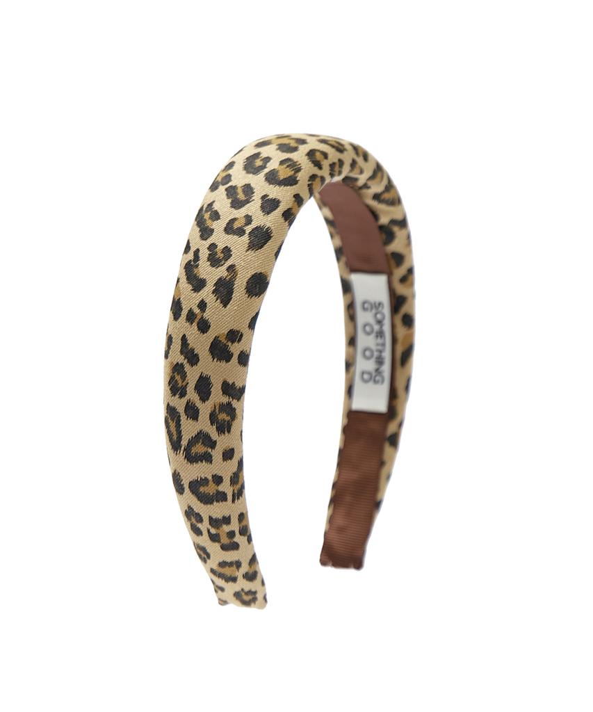 Something Good Leopard Cushion Hairband