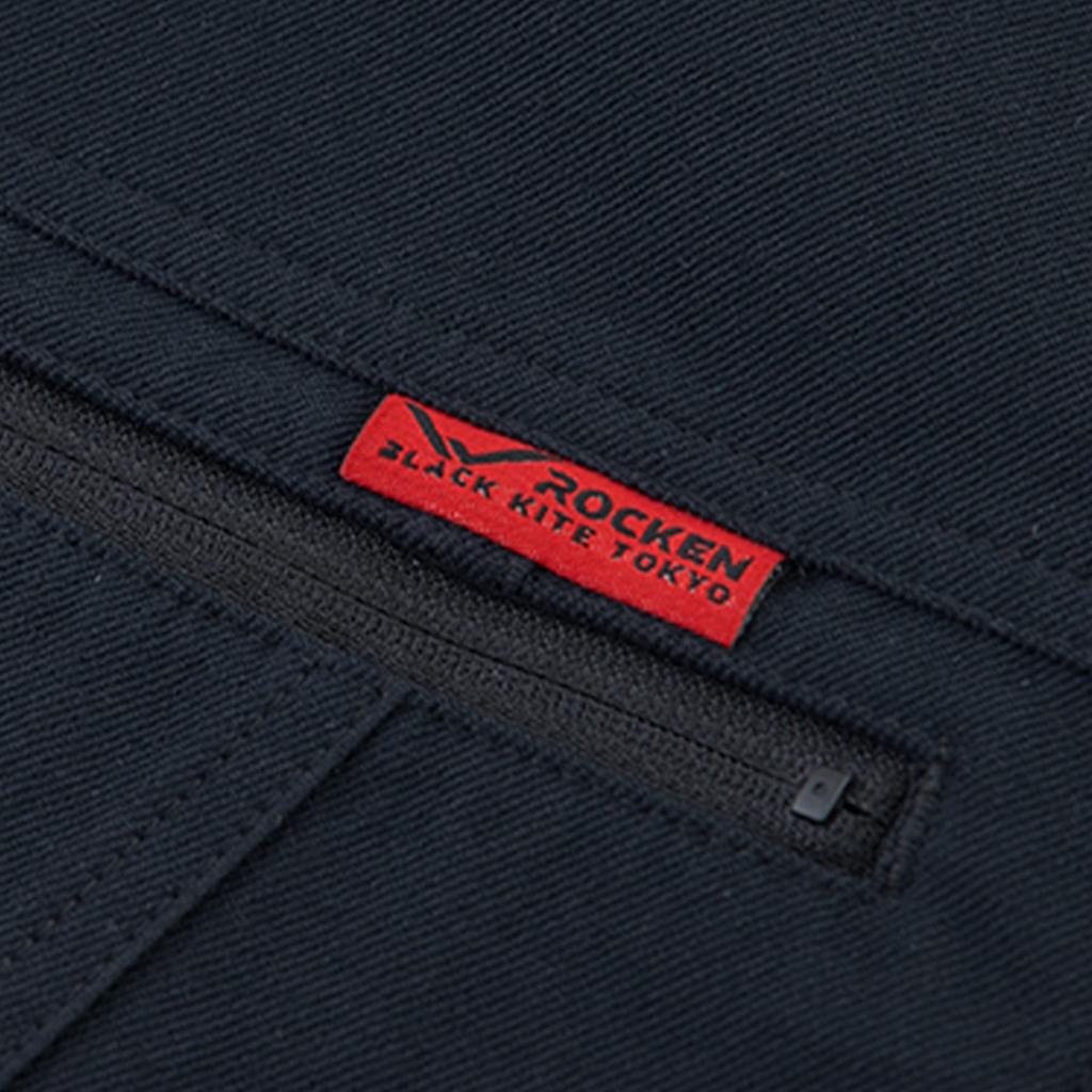 [CO-COS] RKN-6990 [ROCKEN BLACK KITE TOKYO] Stand-Up Blouson Black 3L