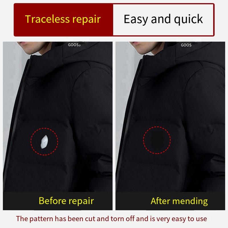 1PC selbstklebende Daunenjacken-Patches für Männer und Frauen, nahtlose High-End-Reparatur für Kleidungslöcher