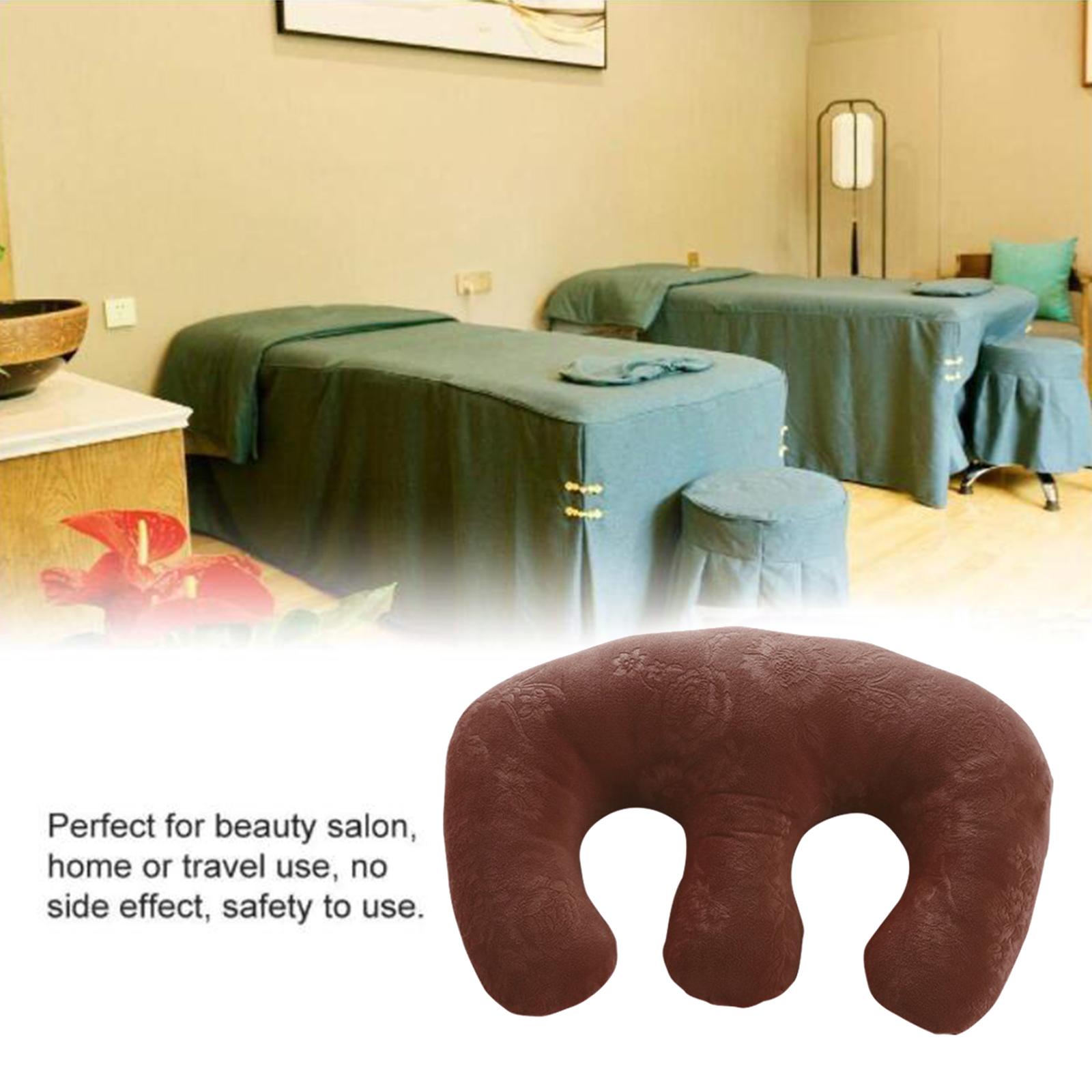 Съемная подушка для груди из хлопка массажная подушка для груди женственный валик для СПА салона красоты расслабления тела кофейный 1880₽