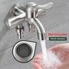 One in Three Out Three Way Water Tap with Tape Angle Valve Faucet  Outdoor Bathroom