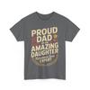 Dad Daughter Shirt, Awesome Like My Daughter Father's Day T-Shirt