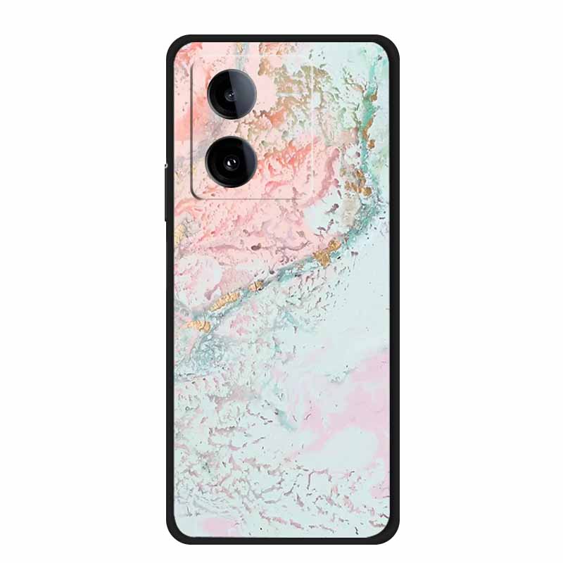 Phone Cover For Vivo iQOO Z8 5G Cases 6.64" Marble Soft TPU Silicone Para for Vivo iQOO Z8 V2314A 2023 Back Case Bumper Fundas