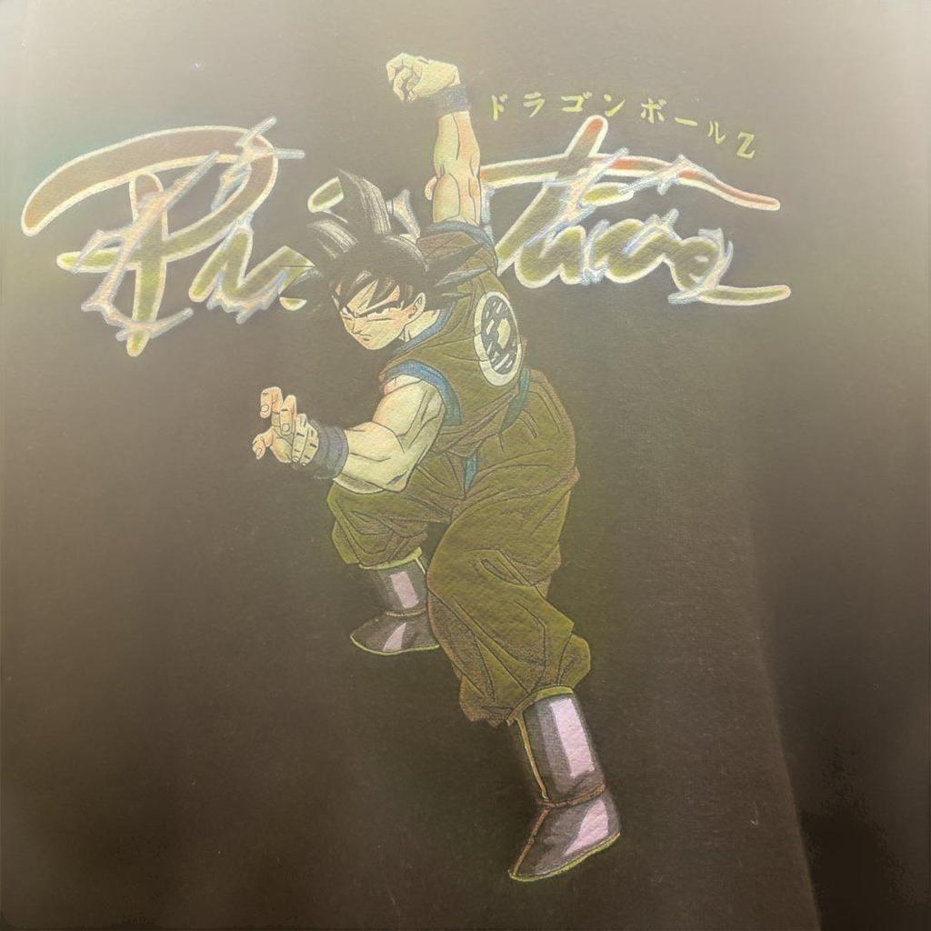 [USED] DRAGONBALLZ Dragon Ball Z Son Goku Anime Hoodie Black S