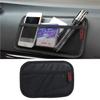 Universal Car Storage Bag Black Leather Pouch Phone Holder Organizer Accessories