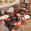 Genshin Impact Print Rug, Washable Floor Carpet, For Entryway Dorm Laundry Room Office Study, Home Decor Birthday Christmas Gift