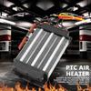 110V 750W Ceramic Air Heater Constant Temperature Heating Small Space Car Fan Heating for General Appliance