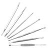 7-Piece Stainless Steel Acne and Blackhead Extractor Set