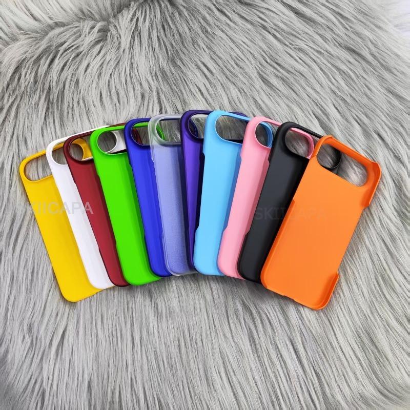 Smukłe Matowe Twarde PC Etui na Telefon dla iPhone 17 Air 17 Pro Max Wstrząsoodporne Jednokolorowe Pokrowiec Shell dla iPhone 17Pro 17Air Bumper