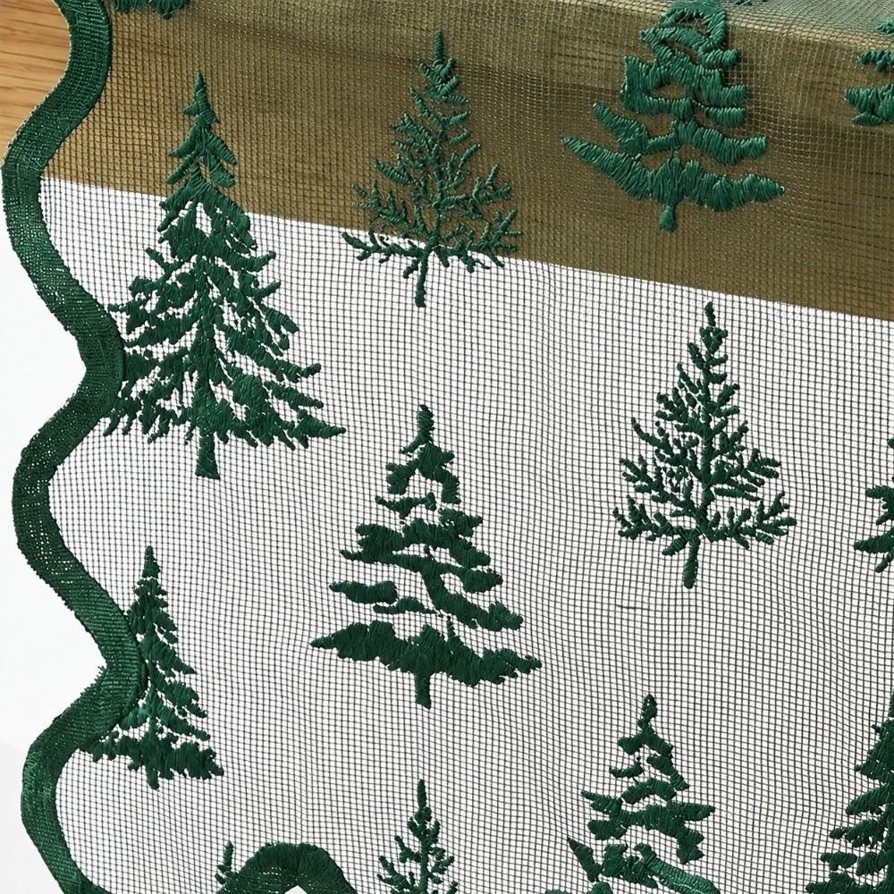 Sheer Lace Lace Tablecloth Premium Finish Long Table Decor Cloth Christmas Table Runner Home Decor