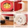 Compact Electric Multi-Cooker: Portable Non-Stick Pot and Electric Frying Pan for Dorms