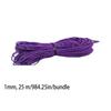 25 Meter 1mm Stretchy Beading Cord Smooth Elastic Thread For Handmade Necklace And Bracelet Accessories