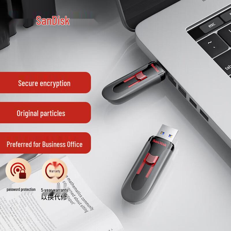 SanDisk Cruzer Glide CZ600 USB 3.0 Flash Drive