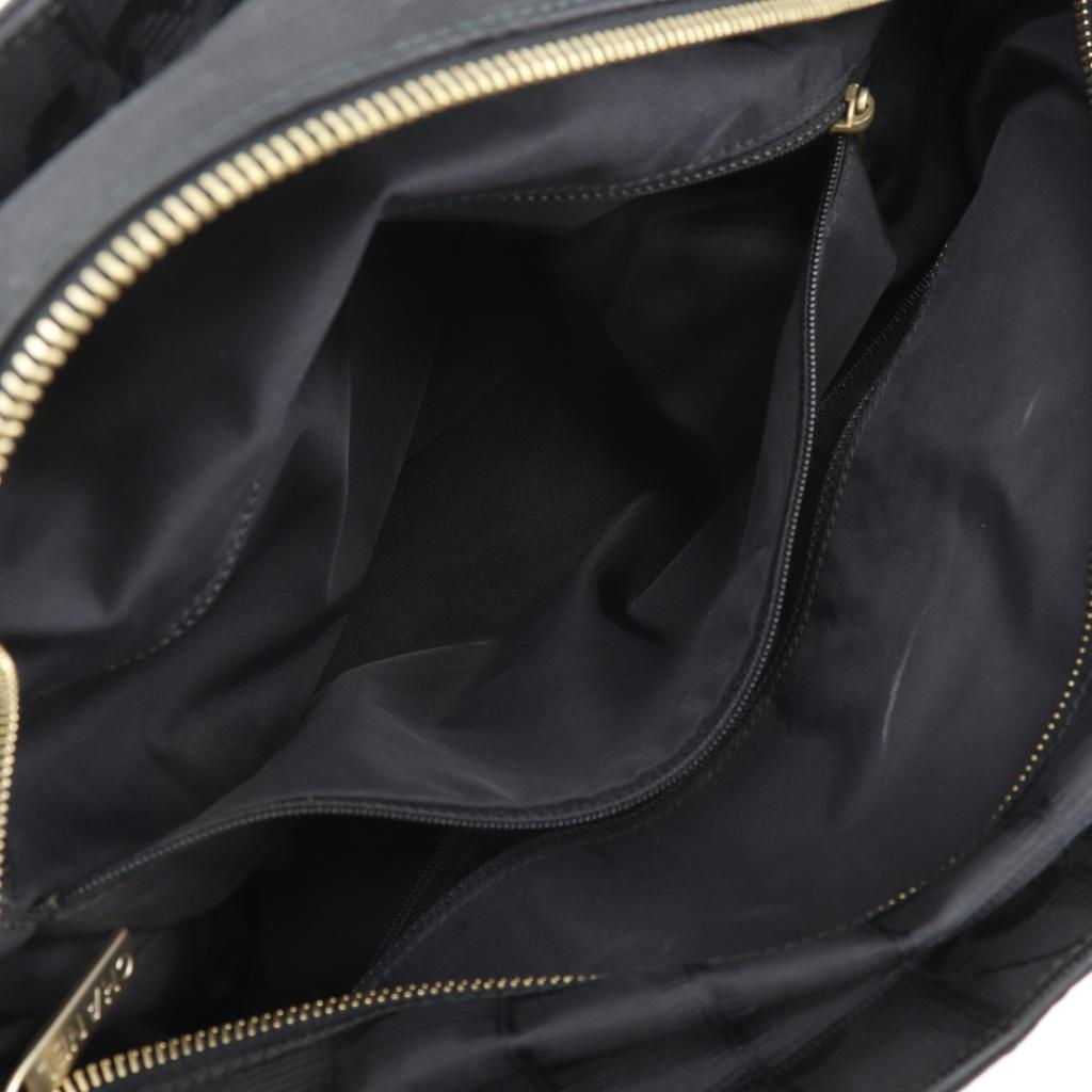 CHANEL New Travel Line Tote GM Tote Bag A15825 black Nylon canvas Women Used