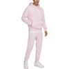 Nike Sportovní oblečení Club Solid Měkká Pohodlná Mikina přes hlavu Unisex Mikiny Světle růžová BV2654-663