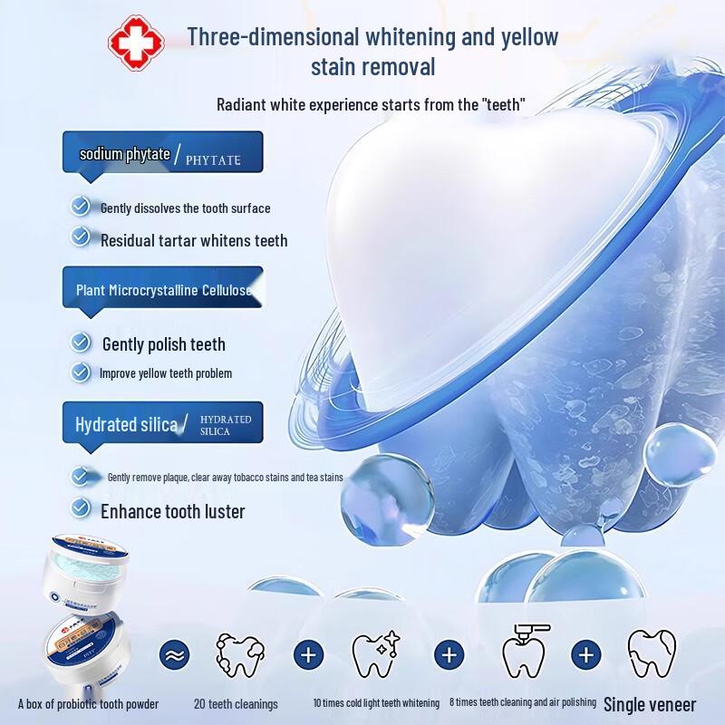 Yunnan Herbal Probiotic Whitening Tooth Powder