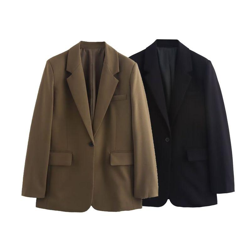 Kaslead New Arrival Women's Clothing Fashion Style Fashion Minimalist Basic Suit Outwear KC 1255887