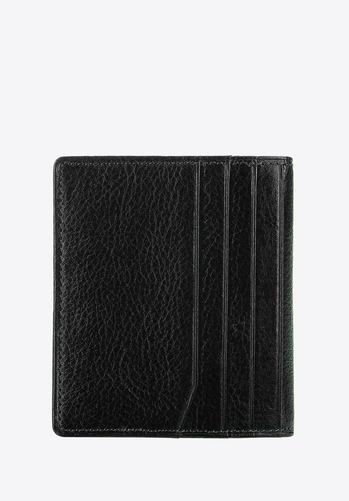 Wittchen Men's Leather Card Case Classic Black Natural Leather