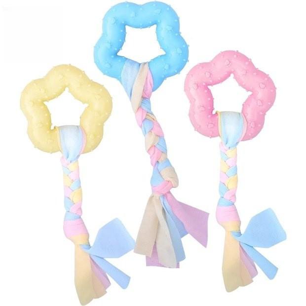 

Игрушка для стачивания зубов у питомца: Устойчивый к укусам хлопковый узел из веревки с бесплатной доставкой