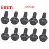 For Cutting Machine Screw Hex Flange Left Hand Thread Brand New