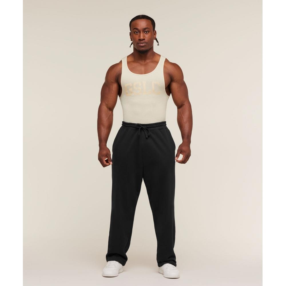 Gymshark Gslc Ribbed Tank Oat White A3c4c Wc1v