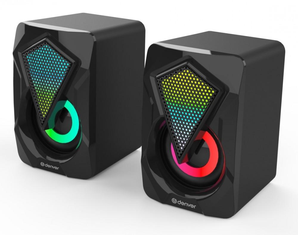 

Denver GAS-500 RGB PC Speakers, Denver чорний