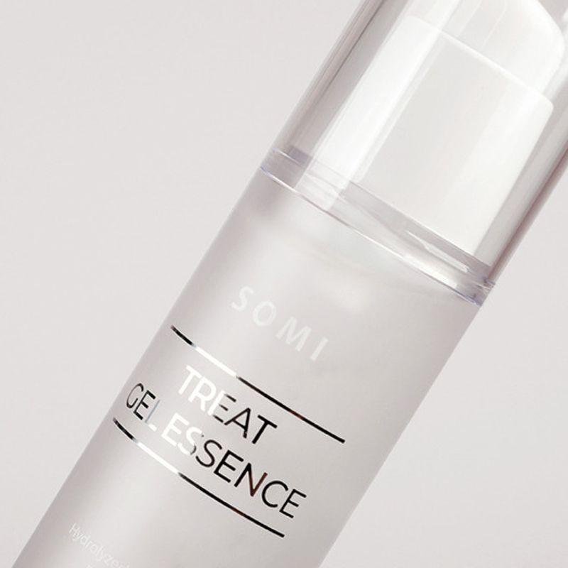 TREAT GEL ESSENCE 50ml Hypoallergenic moisture and elasticity essence containing peptides and collagen
