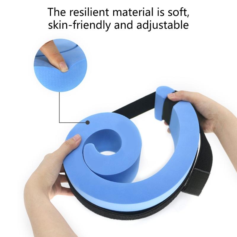 1Pair Foams Swim Aquatic Cuffs Water Aerobics Float Hoop Ankles Arm Belt with Quickly Release Buckle Exercise Cuffs