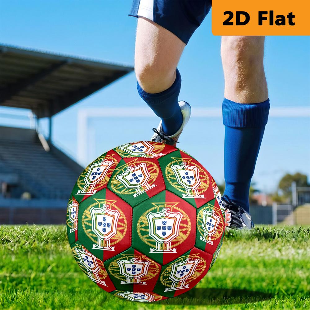 Maritime Heritage Royal Emblem Soccer Ball Suitable for Both Training and Competition Wear-resistant and Slip-resistant High Elasticity