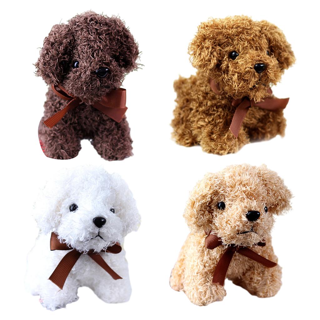 Delicate Dog Keychain Exquisite Animal Keyrings Accessories Handbag Pendant Stuffed Animal Pendants for Party Decoration