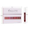 CmaaDu 10-Piece Velvet Matte Long-lasting Lip Gloss Gift Set