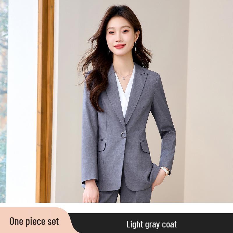 Women's High-End Business Suit Set: Professional Goddess Style Spring Workwear