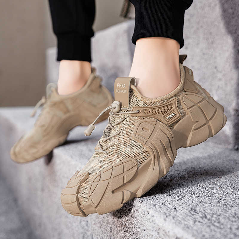 Fashion In The Forest Autumn-spring Sneakers High Shoes Boots Man Green Shoes For Sports Tines Snekers Snearkers Runing Sneeker