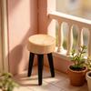 1:12 Scale Miniature Wooden Doll House Bedroom Furniture Model Figurine For Realistic Scene Setting Display Decoration