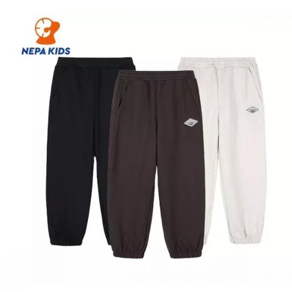 Nepa Kids Fleece Jogger Pants Klf6301 BLACK(C01)/110