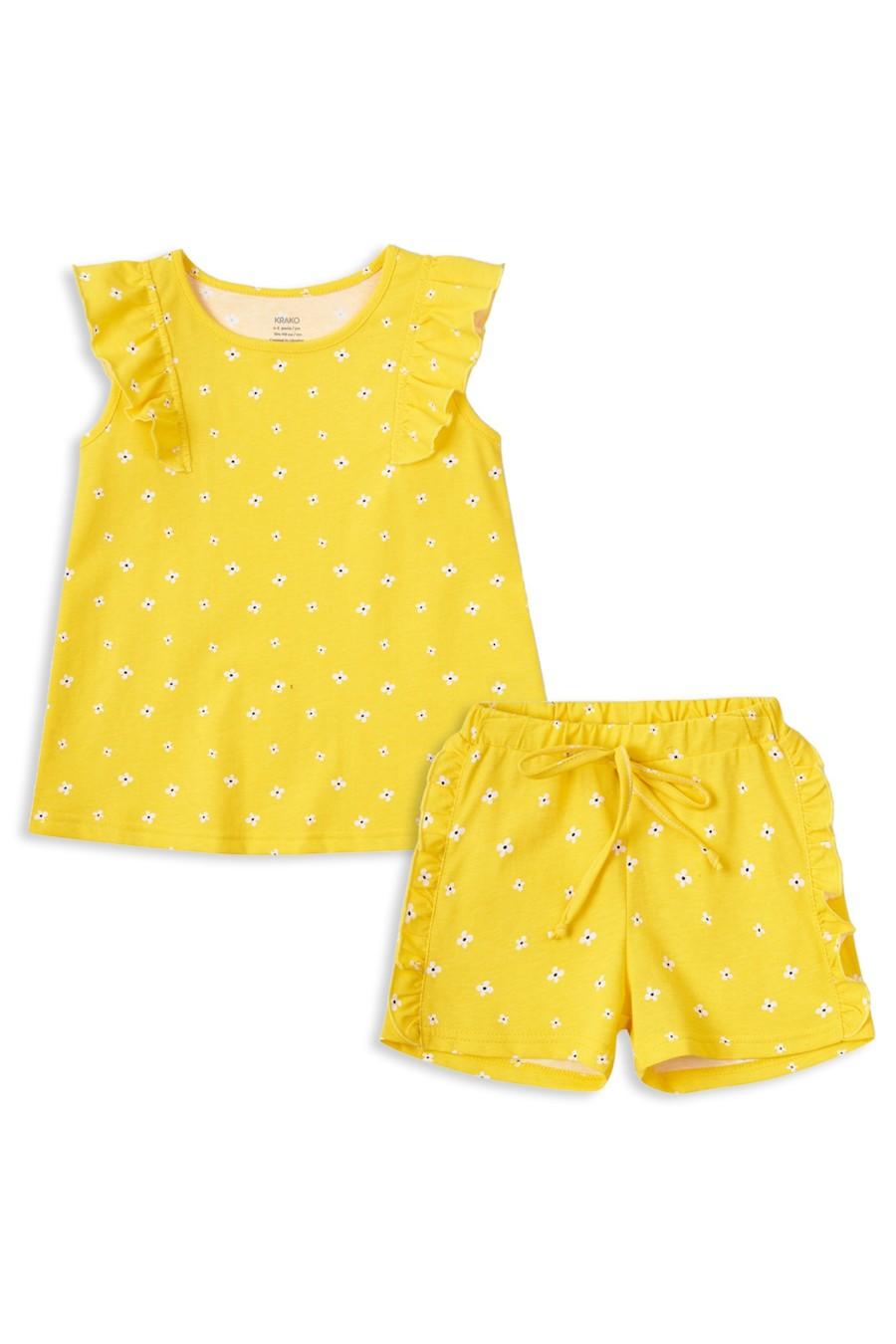 

комплект: майка та шорти KRAKO (83019) 800-860mm жовтий