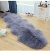 Thickened Whole Sheepskin Wool Cushion for Sofa, Chair, Bedroom, Living Room, or Bay Window.