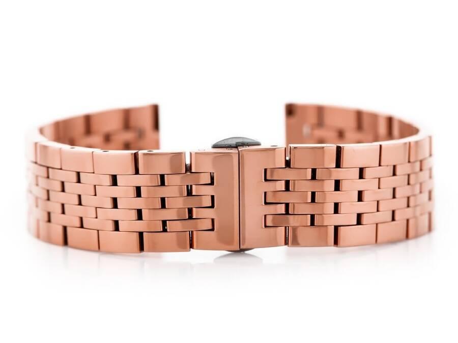 Pacific Model 4 Serie - Roze Gouden Horlogeband - 20mm