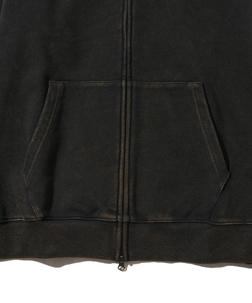 Phyps Felpa con Cappuccio e Zip da Motociclista Honda Racing_Nero