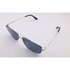 RSINC Unisex Polarisierte Sonnenbrille UV-Schutz Quadratisch Silber Schwarz LCS8016A |O B0DKP2L48S