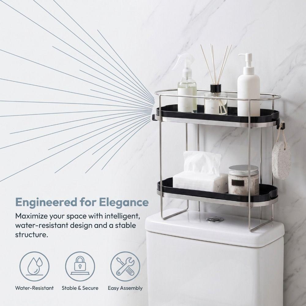 Multifunctional Storage Rack Gap Storage Toilet Rack Bathroom Storage Rack Household