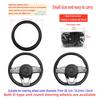 37/38cm Automobile universal steering wheel cover non-slip car steering wheel cover non-slip embossed leather Car-styling