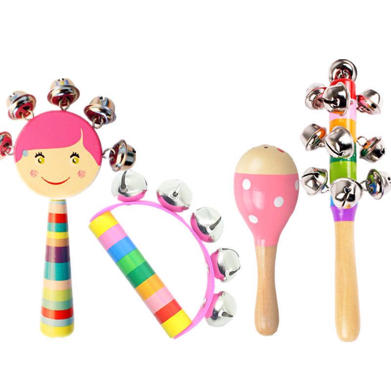 Babyrasselspielzeug für Jungen & Mädchen, Frühes Lernen, Greif- & Verfolgungs-Trainer, 0-12 Monate
