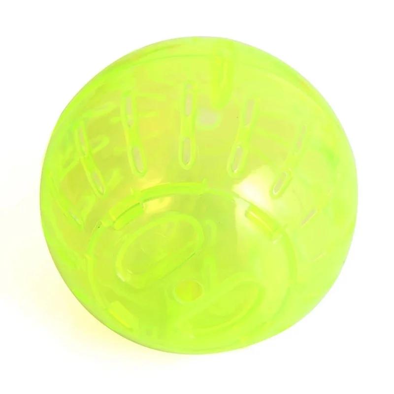 10cm Hamster Gerbil Rotte Trening Plast Løpekule Leke Kjæledyr Hjul Gnagere Mus Joggekule Leke Rullende Kuler Treningshjul