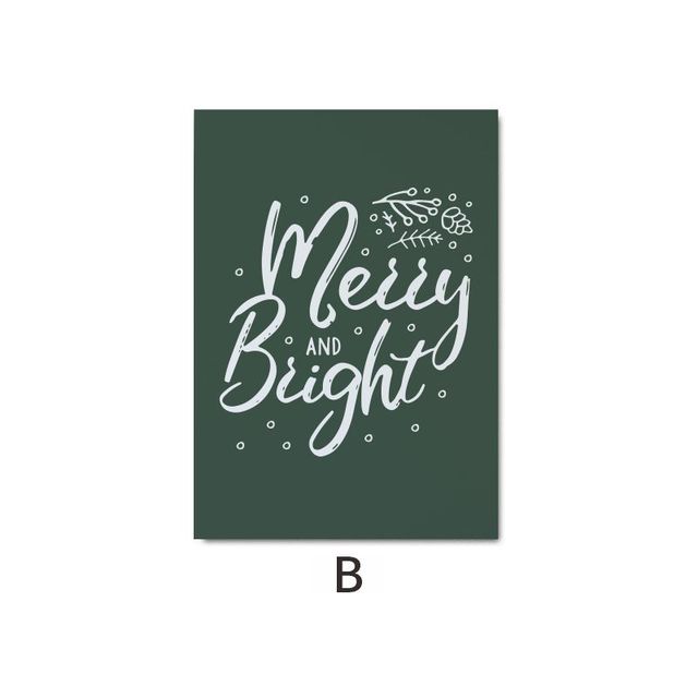 

Скандинавская рождественская тема, сладкие цитаты, счастливое Рождество, настенное искусство, холст, живопись, постеры и принты, фотографии, декор для комнаты, домашнего праздника 21X30cm No Frame