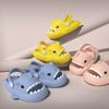 fashion Shevalues New Kids Shark Sandals Boys And Girls Summer Beach Slides Bathroom Slides EVA Indoor Cartoon Shoes House Flat Slippers