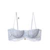 High Quality French Underwear Women's Soft Steel Ring On the Support To Show the Chest Small Gathering Bra Thin Lace Sexy Bra Bra Bra
